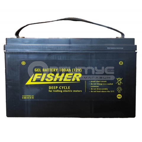 Акумулятор гелевий Fisher 100 Аг 12 В