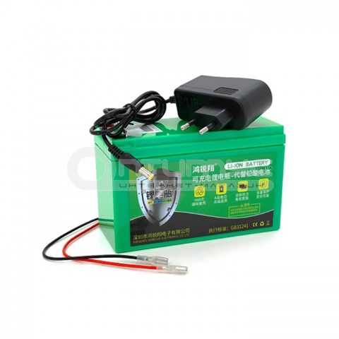 Литий-ионный аккумулятор 8 Ач 12 В с зарядным устройством