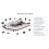 Надувная лодка Kolibri KM-360D темно-серая