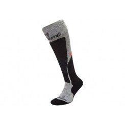 Шкарпетки Destroyer Ski/Snowboard Wool Светл.Серый/ Черный, 38-40