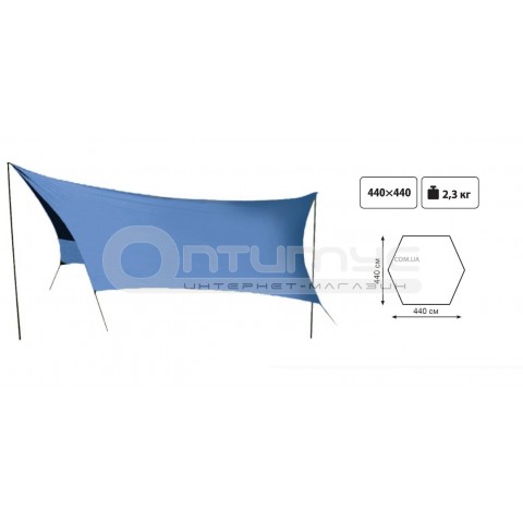 Тент зі стійками Tramp Lite Tent blue