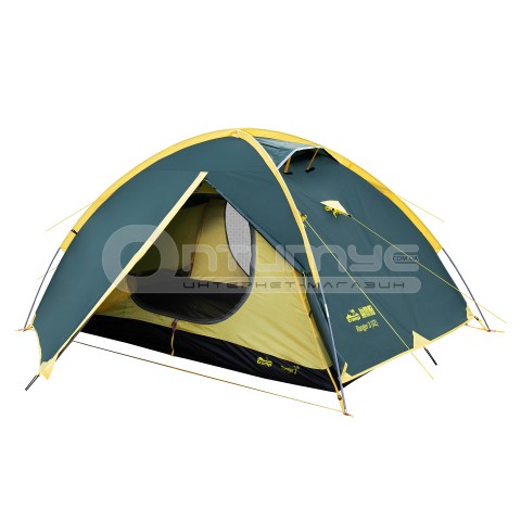 Палатка Tramp Ranger 3 V2 зеленая TRT-126