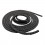 Веревка (шнур) якорная плетеная полиэстр 6 мм черная, длина 25 м