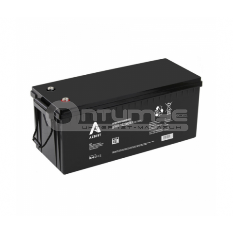 Аккумулятор AZBIST Super GEL ASGEL-122500, Black Case, 12 В 250 Ач