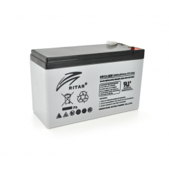 Акумулятор AGM RITAR HR1228W, Gray Case, 12 В 7 Аг
