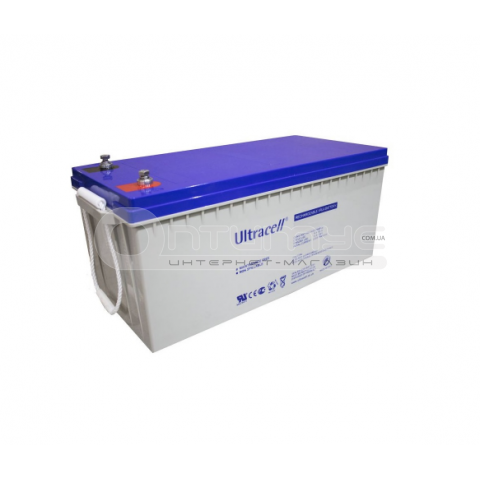 Акумулятор гелевий Ultracell UCG200-12 GEL 12 В 200 Аг