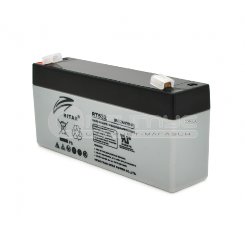 Аккумулятор AGM RITAR RT632, Gray Case, 6 В 3,2 Ач
