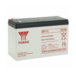 Акумулятор AGM Yuasa NP7-12 12 В 7 Ач