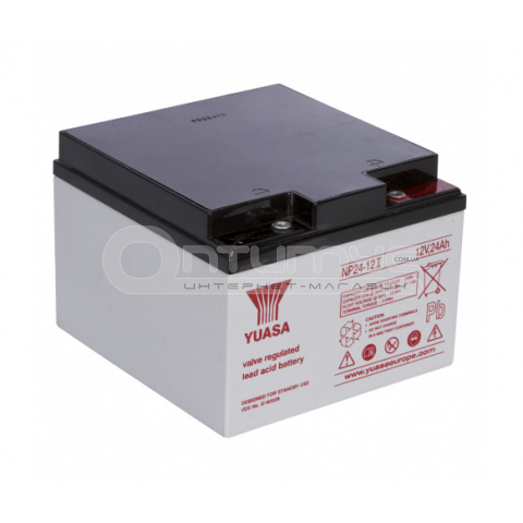 Акумулятор AGM Yuasa NP24-12 12 В 24 Аг