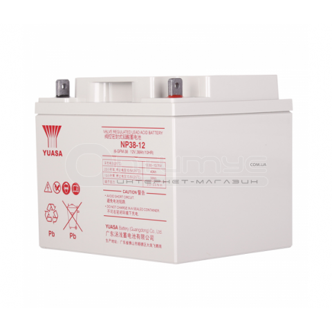 Акумулятор AGM Yuasa NP38-12 12 В 38 Аг