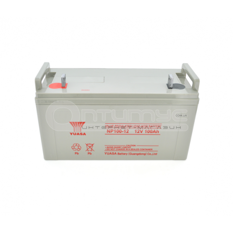 Акумулятор AGM Yuasa NP100-12 12 В 100 Аг