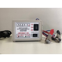 Автоматическое зарядное устройство для кислотно-свинцовых, гелевых, AGM аккумуляторов АИДА-5s-gel