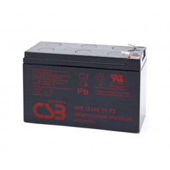 Акумулятор AGM CSB UPS12360 12 В 7.5 Аг