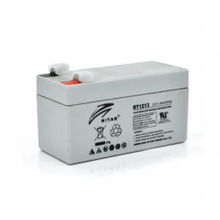 Аккумулятор AGM RITAR RT1213 Gray Case 12 В 1.3 Ач