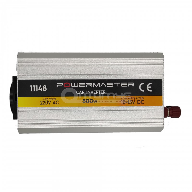 Инвертор напряжения PowerMaster 500Вт (350 Вт) 12/220 В ...