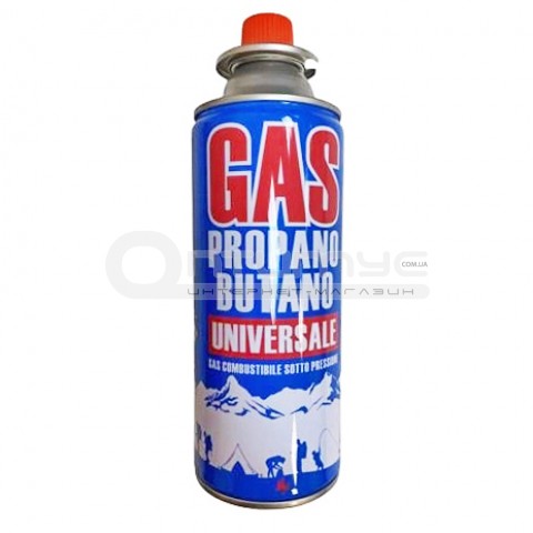 Газовий балон цанговий UNIVERSALE 227 г/400 мл