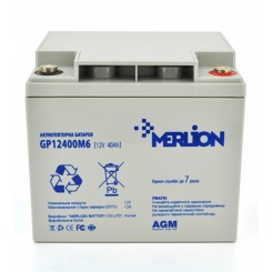 Акумулятор AGM Merlion GP12400M6 12 В 40 Аг