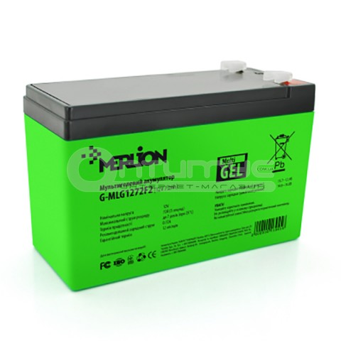 Акумулятор мультигелевий Merlion G-MLG1270F2 12 В 7 Аг Акумулятор мультигелевий Merlion G-MLG1270F2 12 В 7 Аг