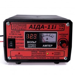 Автоматическое зарядное устройство для кислотно-свинцовых, гелевых, AGM аккумуляторов АИДА-11i