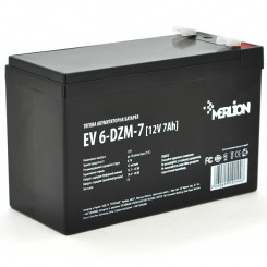 Тяговий акумулятор AGM Merlion EV 6-DZM-7, M5, 12 В 7 Аг Тяговий акумулятор AGM Merlion EV 6-DZM-7, M5, 12 В 7 Аг