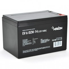 Тяговий акумулятор AGM Merlion EV 6-DZM-14, M5, 12 В 14 Аг Тяговий акумулятор AGM Merlion EV 6-DZM-14, M5, 12 В 14 Аг