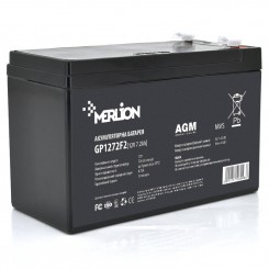 Акумулятор MVS AGM Merlion GP1272F2B Black 12 В 7,2 Аг