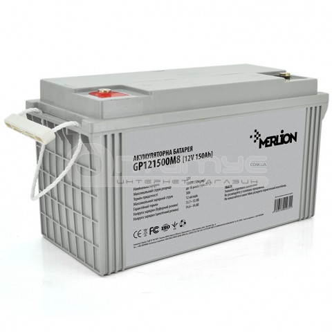 Аккумулятор AGM Merlion GP121500M8 12 В 150 Ач
