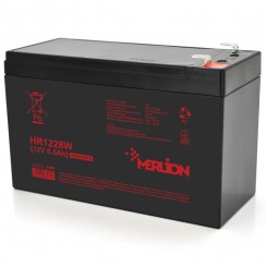 Аккумулятор AGM Merlion HR1228W 12 В 8,5 Ач