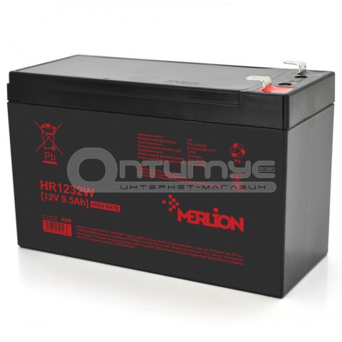 Акумулятор AGM Merlion HR1232W 12 В 9,5 Аг
