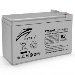 Акумулятор AGM RITAR RT1270A Gray Case 12 В 7 Аг Акумулятор AGM RITAR RT1270A Gray Case 12 В 7 Аг