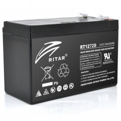 Акумулятор AGM RITAR RT1272B Black Case 12 В 7.2 Аг