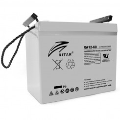 Аккумулятор AGM RITAR RA12-60 Gray Case 12 В 60 Ач