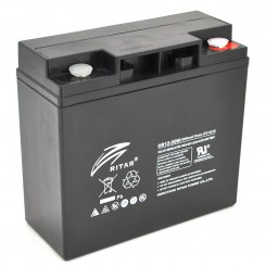 АккумуляторAGM RITAR HR1250W, Black Case, 12 В 14 Аг