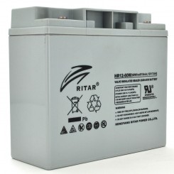 Аккумулятор AGM RITAR HR12-60W, Gray Case, 12 В 17 Ач