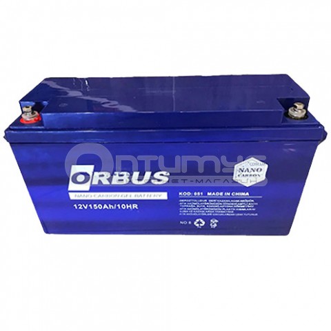 Акумулятор гелевий Orbus CG12150 GEL 12 В 150 Аг