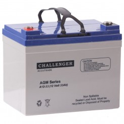 Акумулятор AGM CHALLENGER А12-33, 12 В 33 Аг