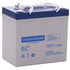 Аккумулятор гелевый CHALLENGER GEL G12-55, 12 В 55 Ач