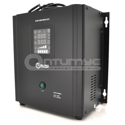 Источник бесперебойного питания (ИБП) Europower PSW-EP1500WM24 (1050W) с правильной синусоидой, 24 В под внешнюю батарею