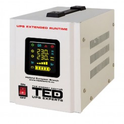 Джерело безперебійного живлення (ДБЖ) TED PSW-Ted-900VA (500 Вт) з правильною синусоїдою, 12 В під зовнішню батарею