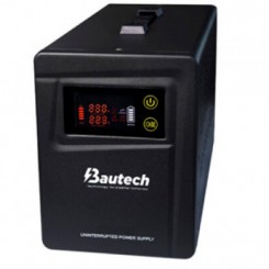 Источник бесперебойного питания (ИБП) Blautech PSW-Blautech-1500VA (900 Вт) с правильной синусоидой, 24 В под внешнюю батарею