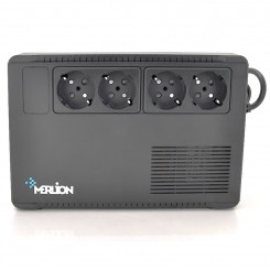 Джерело безперебійного живлення (ДБЖ) Merlion Terra 400 (240 Вт) LED, з апроксимованою синусоїдою, 1х12 В 4.5 Аг