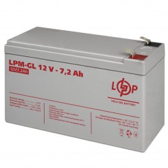 Акумулятор гелевий LogicPower LPM-GL 12 В 7.2 Аг