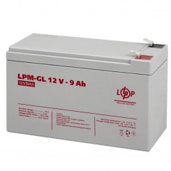 Акумулятор гелевий LogicPower LPM-GL 12 В 9 Аг