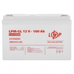 Аккумулятор гелевый LogicPower LPM-GL 12 В 100 Ач