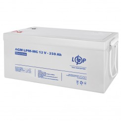 Аккумулятор AGM LogicPower LPM-MG, 12 В 250 Ач