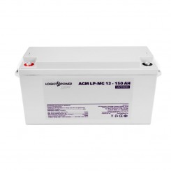 Акумулятор AGM LogicPower LP-MG, 12 В 150 Аг Silver