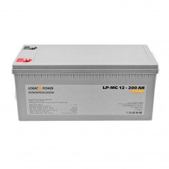 Акумулятор AGM LogicPower LP-MG, 12 В 200 Аг Silver