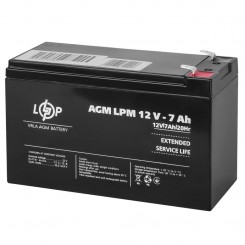 Аккумулятор AGM LogicPower LPM, 12 В 7 Ач