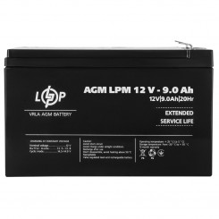 Аккумулятор AGM LogicPower LPM, 12 В 9 Ач