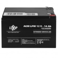 Акумулятор AGM LogicPower LPM, 12 В 14 Аг